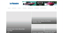 Desktop Screenshot of lesplaisanciers.com